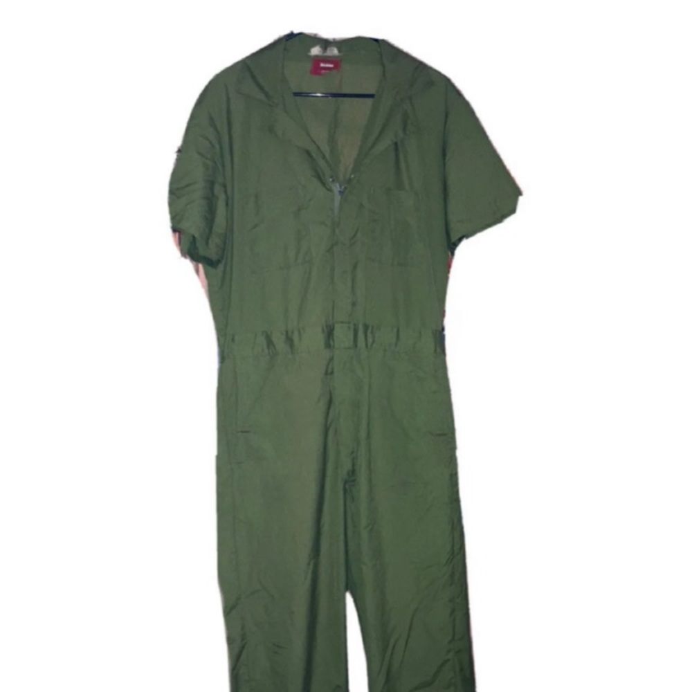 Vintage 50’s Dickies Jumpsuit Short Sleeve Coveralls See Size Lengths